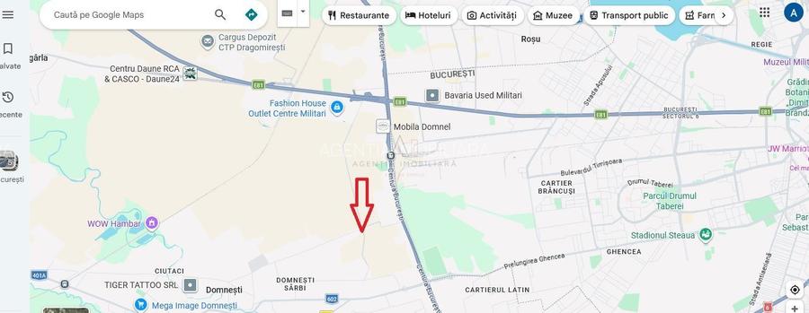 Teren intravilan Domnesti | 100 m de Centura | Ideal hala / logistic - 2