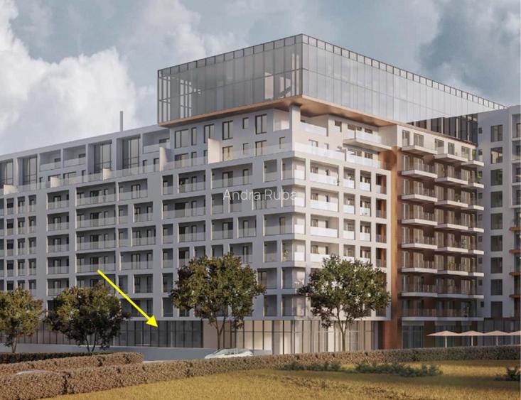  Spațiu comercial de închiriat – Soporului 19, intrare de la strada, langa scara - 2