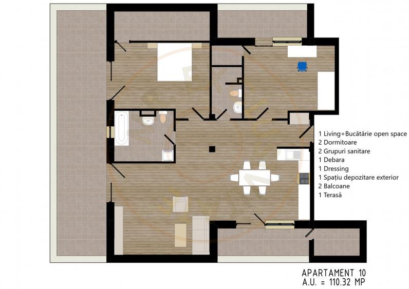Zorilor Residence, Apartamente Noi 2-3-4 camere - Str. Zorilor - Carei