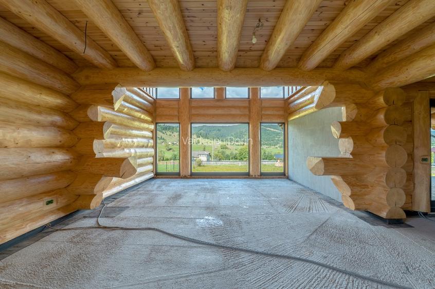 Casă din bușteni masivi | 180 mp | teren 2.440 mp | Vatra Dornei - 8