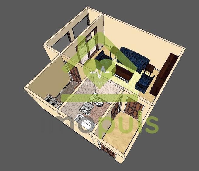 🏡 Apartament 1 cameră, mobilat și utilat complet ✨ - 2