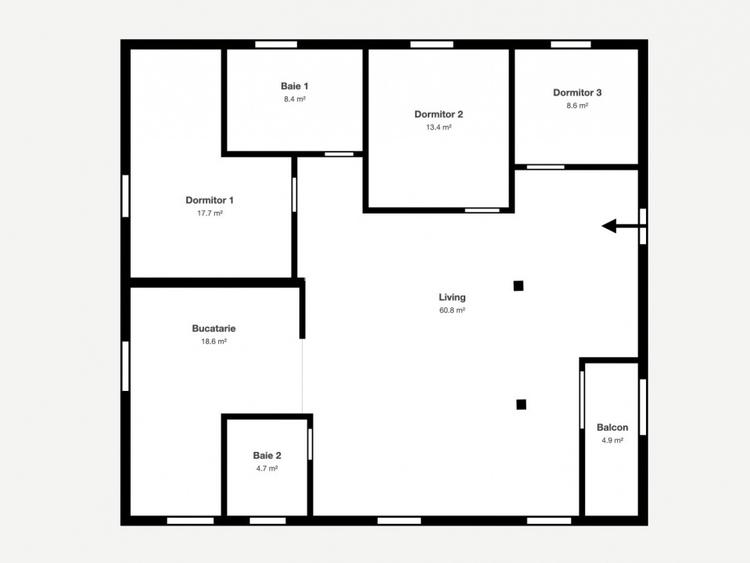 Apartament 4 Camere - Zona Complexul Studentesc - 0% COMISION  - 19