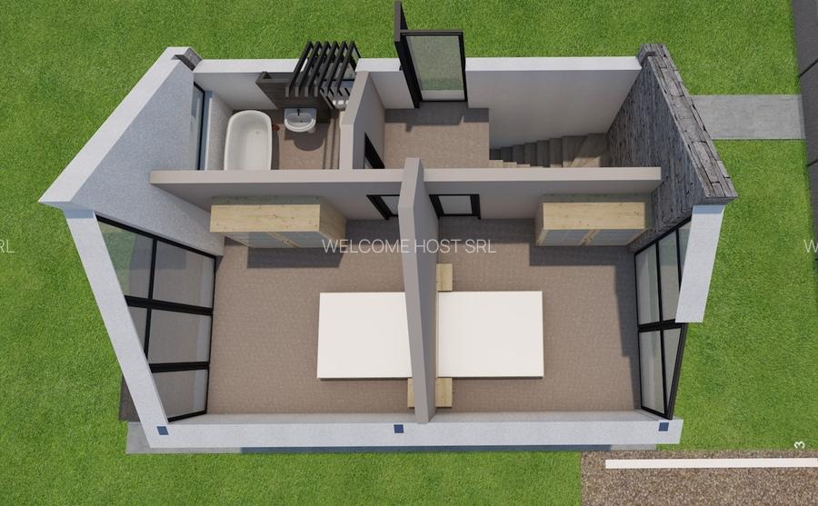 Ocazie_urgent_Casa la rosu_DN7 Tiny Residence_Echitatie/Primaria Tartasesti - 7