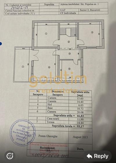 PRETABIL BIROURI/FLOREASCA/SEDIU PENTRU FIRMA/REZIDENTIAL - 46