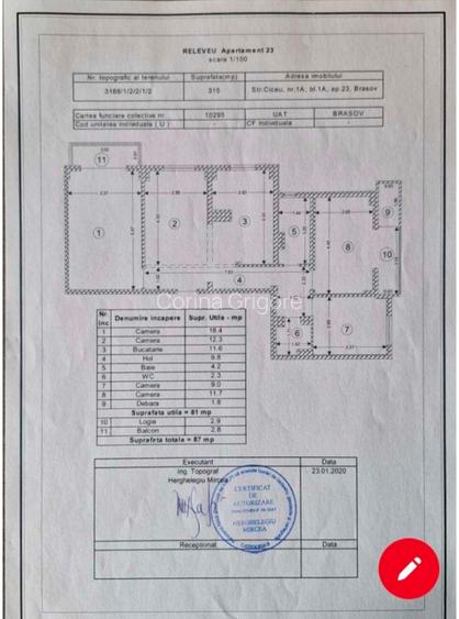 Proprietar vând apartament 4 camere cartier Triaj-Brașov  - 5