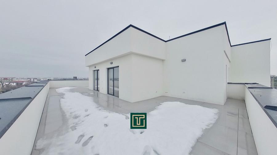 Penthouse 3 camere terasă panoramică cu vedere 300° Bloc nou Micălaca