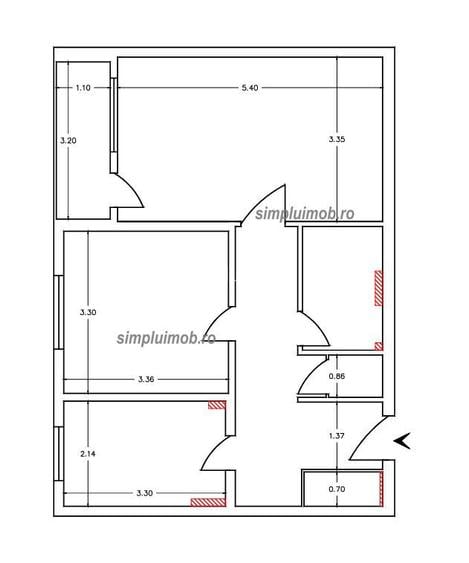 Metrou Nicolae Grigorescu 2 Camere - 10