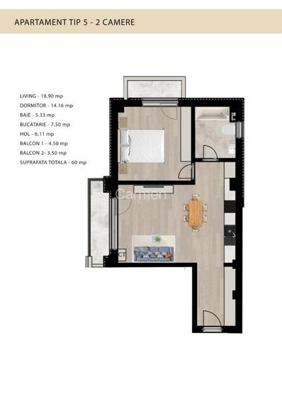 MTL CONSUL RESIDENCE - Apartament nou de vanzare - 11