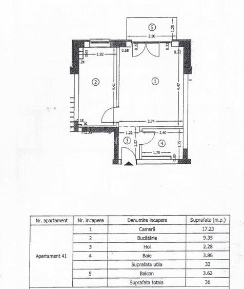 Garsoniera Premium,decomandata,terasa, boxa,parcare,gata de mutat,Avantgarden, B - 12