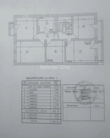 Vila 345 mp | Piata Domenii- Plesoianu | teren 350 mp | - 6