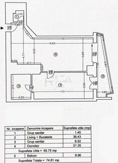 2 camere luminos in UpGround la 5 min metrou Pipera - 11