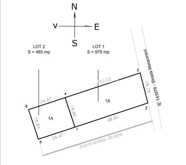 Lot de teren cu destinatie comerciala / P+1+M / Prelungirea Ghencea - 1
