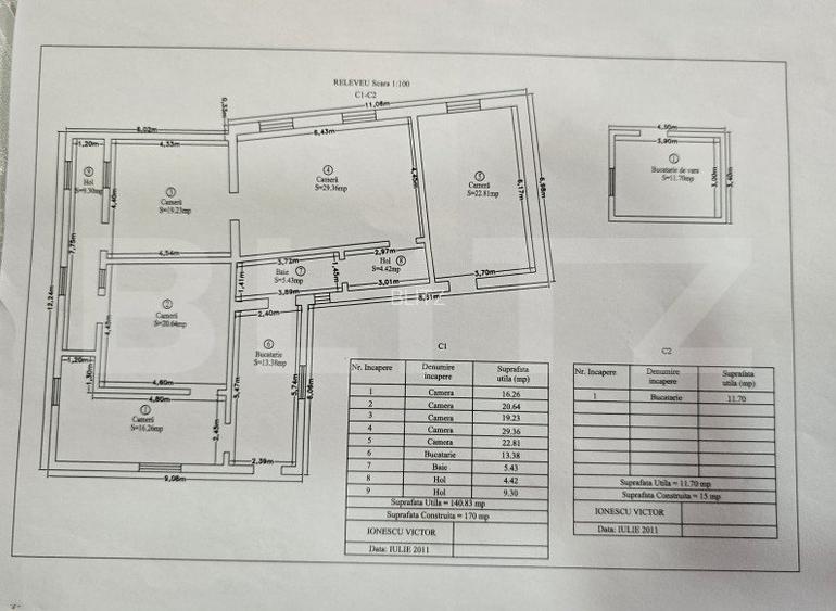 Casă cu 5 camere și teren de 461 mp, zona Poiana - 13