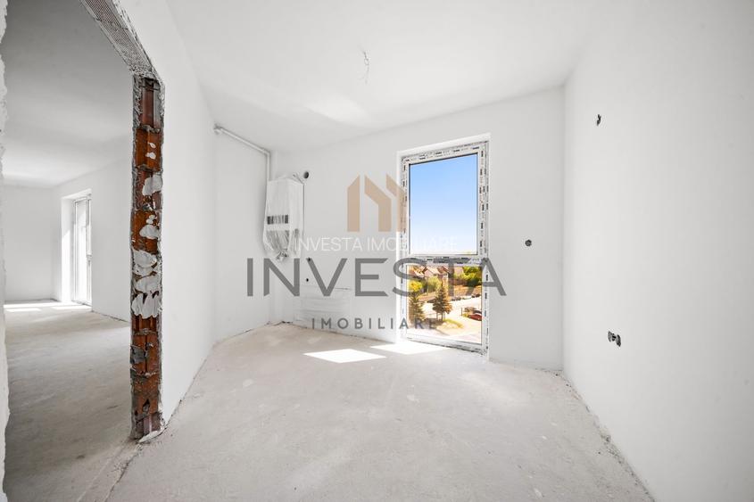 Apartament 3 camere 88 mp cu terasa 35 mp | Semifinisat | Intre Lacuri - 4