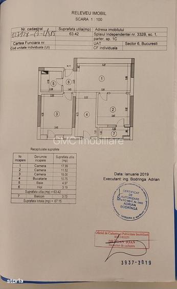 Apartament 3 camere de vanzare zona Grozavesti - 2