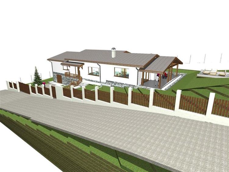 Casa mediteraneana  cu 1000 mp teren  zona Salistea Noua comision 0% - 8