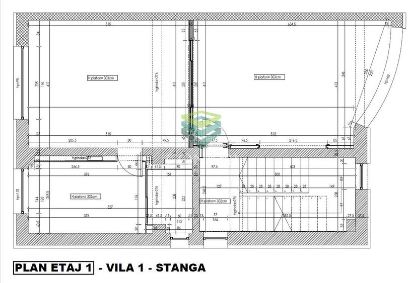 Vilă tip duplex - Floreasca / Barbu Văcărescu - S+P+2E - 18