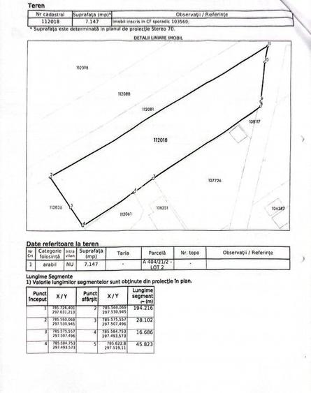 Cumpana - Teren intravilan în suprafață de 7147 mp cu 2 deschideri. - 15