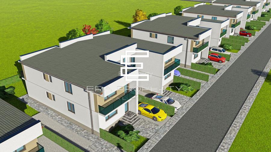 Casă modernă tip quadruplex, 83 mp utili,  curte 170 mp – Cartierul Arhitectilor - 4