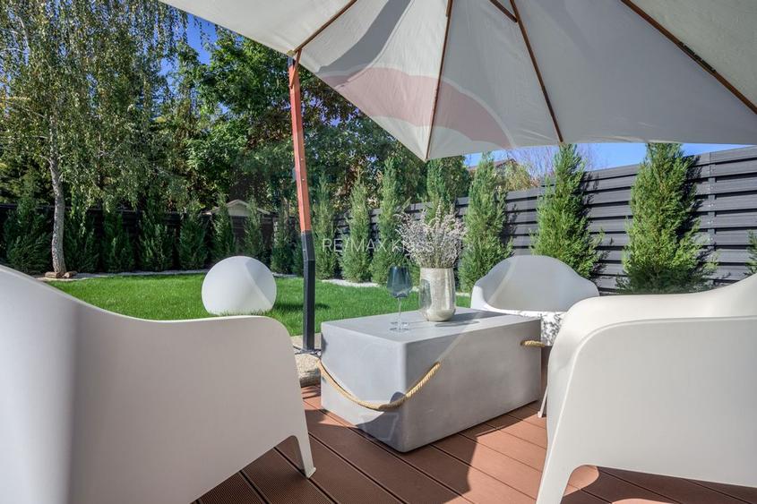 Vila luminoasa, mobilata si utilata Corbeanca / ansamblu cu piscina - 36