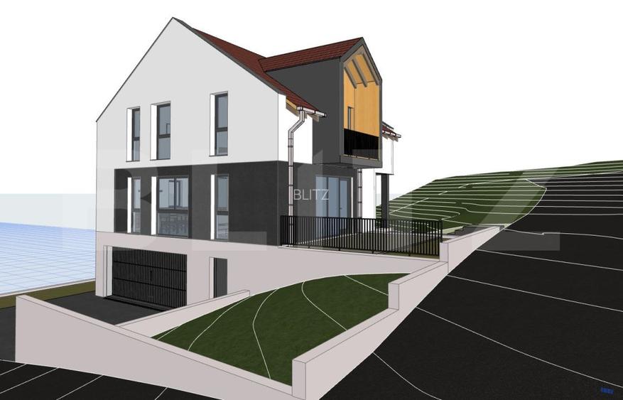 Casa individuala, 200 mp, 300mp teren, garaj, constructie 2024, zona Vivo  - 2