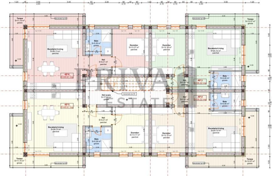 Apartament 2 camere 40 mp, Giroc( Hotel IQ ) - 18