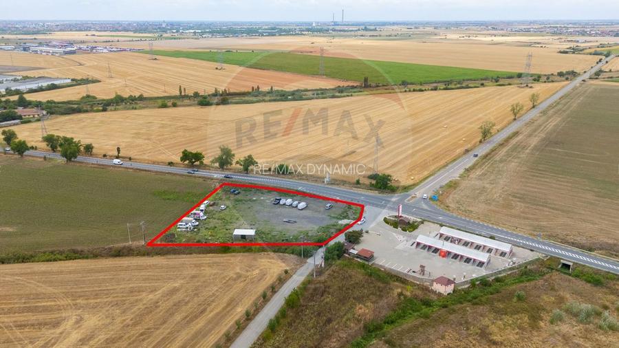 Teren 4200 mp, poziție strategică, utilități, Centura Arad - 6