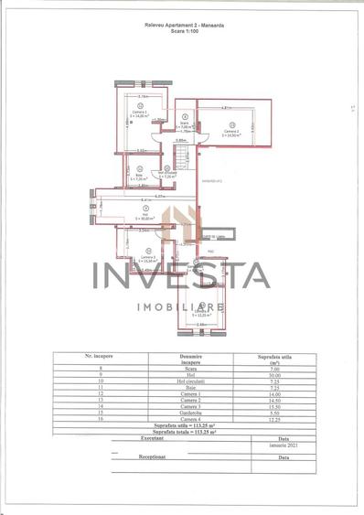 Casa de inchiriat pentru birouri- Andrei Muresanu | 210 mp - 1