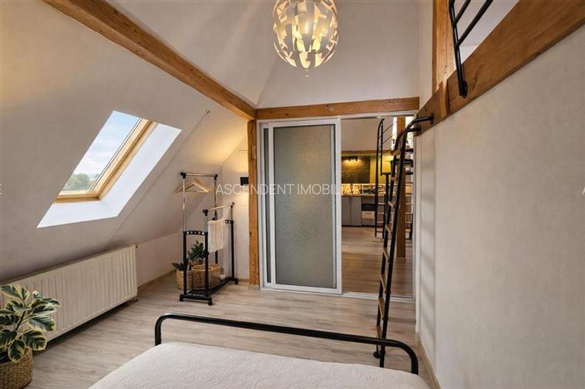 Apartament rustic chic, 3 camere, Centrul Istoric, 98 mp, parcare - 3