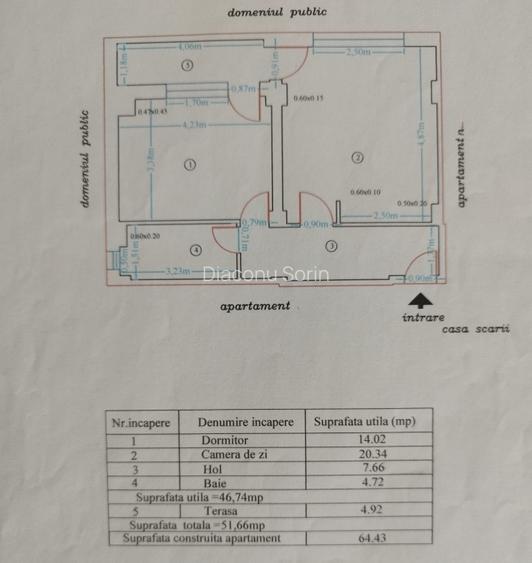 Apartament luminos cu parcare privata si priveliste deschisa - 9