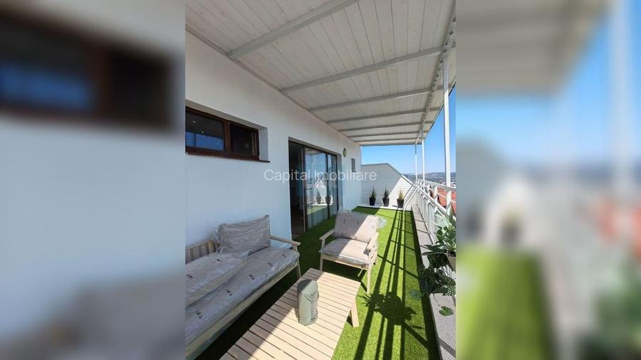 Penthouse pe 2 niveluri cu terase, parcare in Buna Ziua! comision 0% - 4