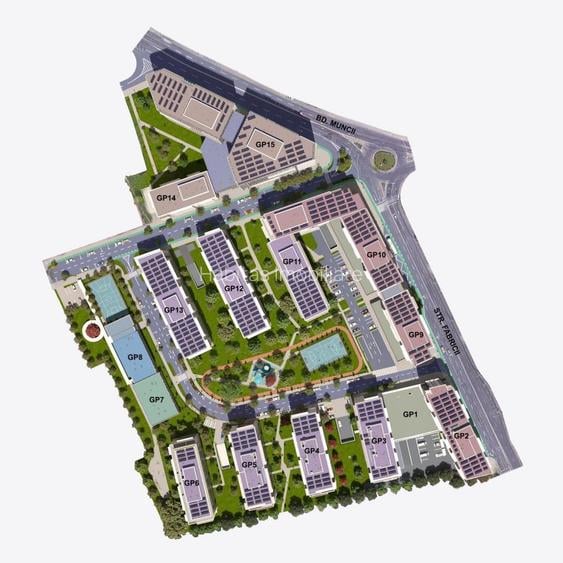 Apartament 2 camere 51 mp cu CF, semifinisat, Elite City - 20