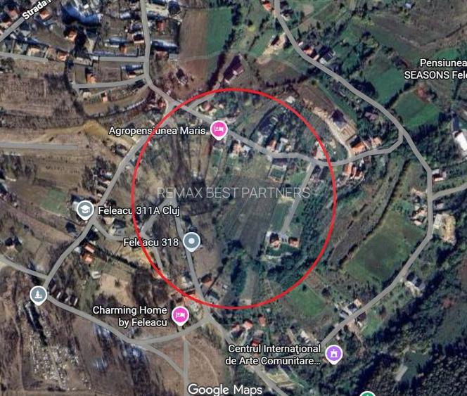 Teren intravilan  de vanzare in Feleacu - 720 MP - PUZ aprobat! - 4