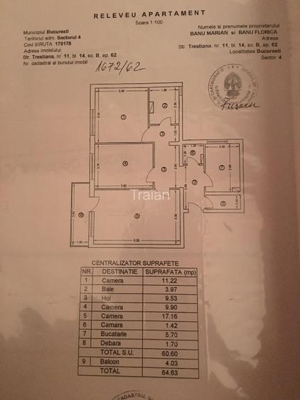 Apartament 3 camere Tineretului langa parc si metrou cu loc de parcare - 10
