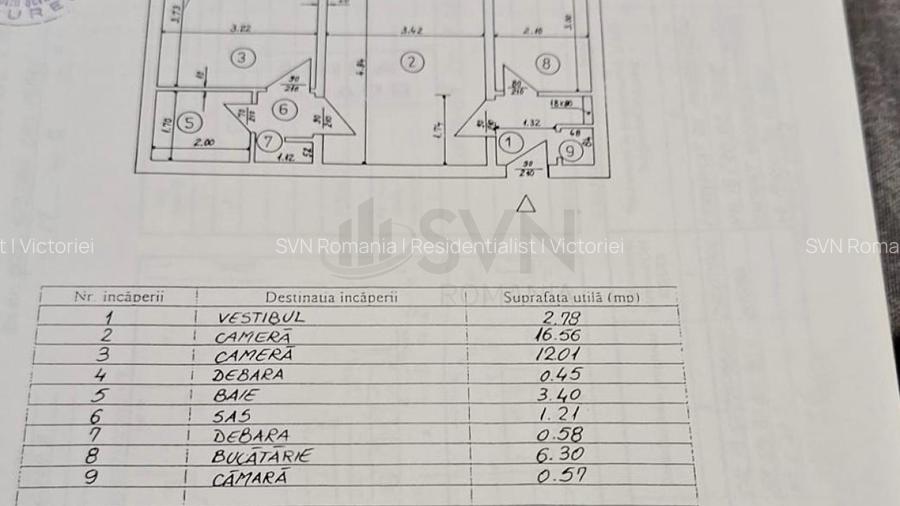 REA1028381 Apartament 2 camere I Stefan cel Mare I metrou I De vanzare - 11