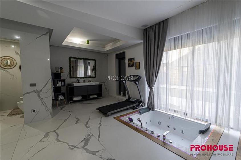 Vila de Lux cu Piscina Infinity-Gheraiesti, Bacau - 14