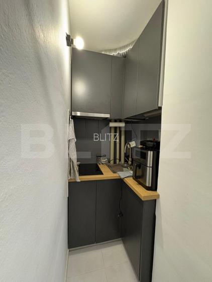 Garsoniera zona Rotonda - Calea Bucuresti, etajul 2, 26mp utili - 5