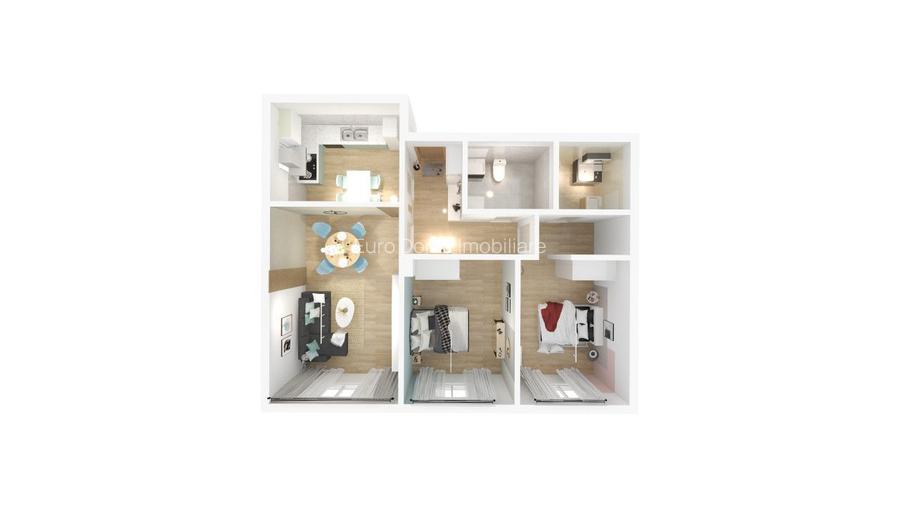 Exclusivitate -  3 camere,  bloc nou,  gradină, loc parcare, pet friendly - 24