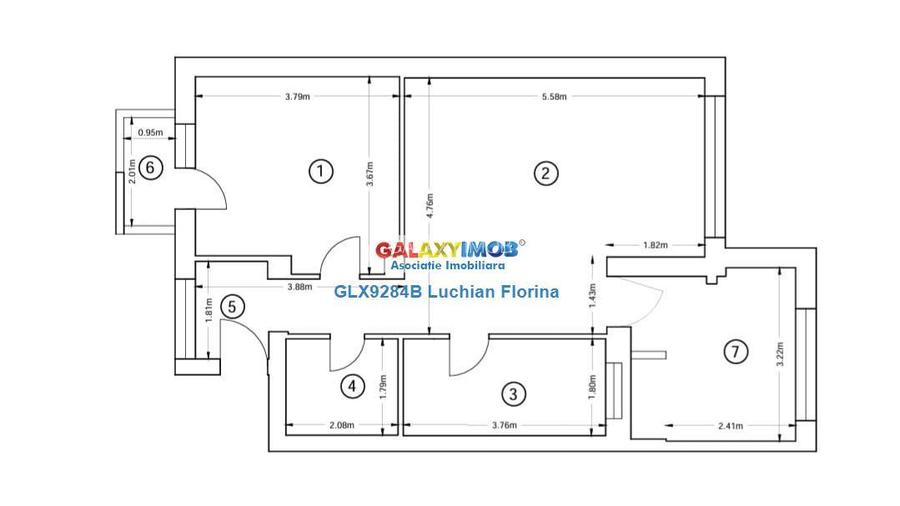 Apartament 3 camere, curte proprie, parcare I Giulesti - 7