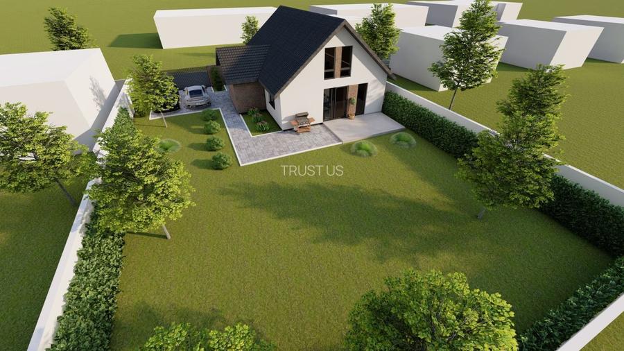 Comision 0%  Casa individuala premium Giroc | TEREN 520 MP | - 3