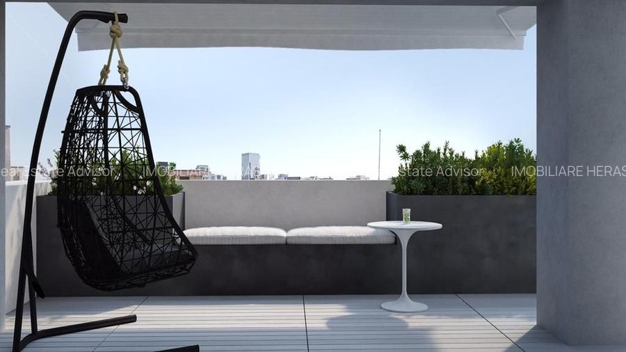 Penthouse with rooftop in Herastrau | Satul Francez | Comision 0% - 49