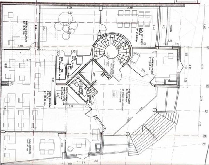 Spatii pentru birouri - metrou Timpuri Noi - de la 180 mp - 6