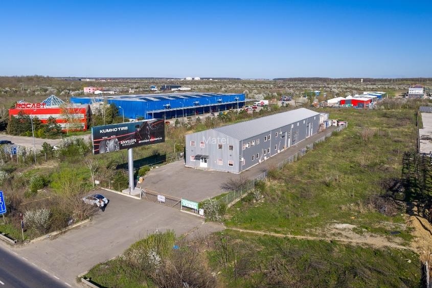 Hala Birouri și Depozit (575 mp+518 mp)- Otopeni, Centură Nord. Acces Tir - 10
