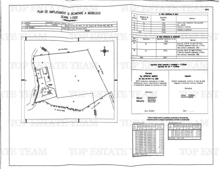 Teren 11230 m.p.  + Conac - necesita renovare - 7