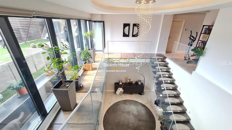 ENTHOUSE -DUPLEX SPECTACULOS 5 CAMERE 400 MP -TERASA 135 MP HERASTRAU -NORDULUI - 17