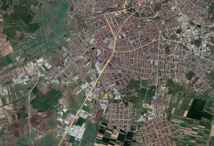 Teren intravilan - 7.221 mp - Calea Sagului - 5