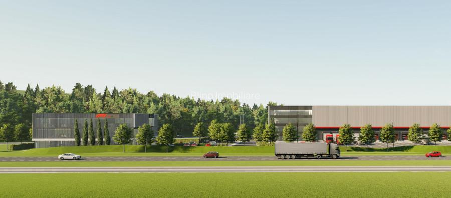 Teren cu PUZ 44.000mp Parc industrial / Tehnologic Apahida langa DN - 5