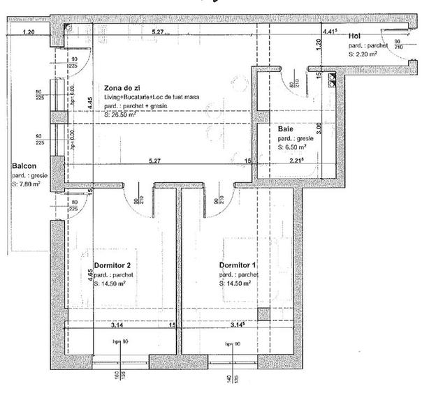 Apartament 3 camere balcon loc parcare zona Selimbar - 4