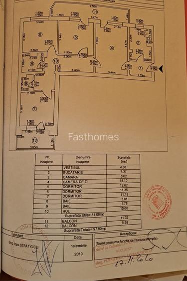 Iancului I 4 Camere I 98 MP I semidecomandat I Etaj 4 I bloc reabilitat I - 14