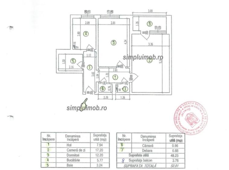 Decomandat mobilat utilat  Baba Novac IOR - 1